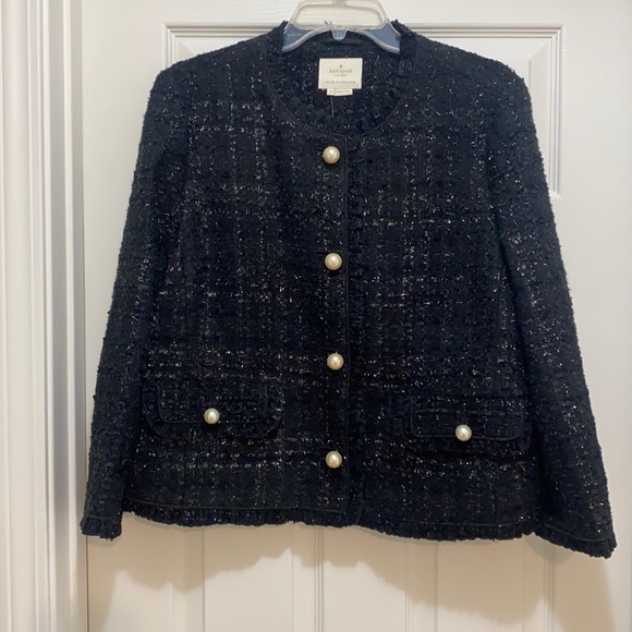 Kate Spade New York Tweed Sparkle Jacket